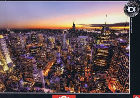 Billede af Manhattan Sunset - 3000 brikker